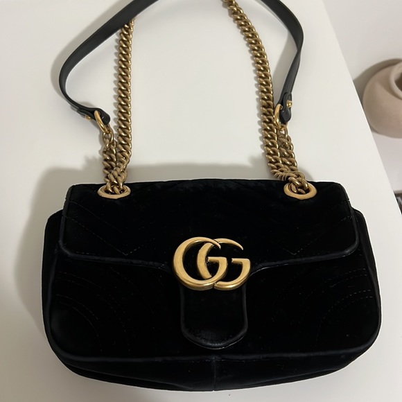 Gucci marmont velvet bag - Picture 4 of 8